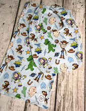 Load image into Gallery viewer, Baby Shower Gift Set / Burp Cloth Bib Set / Baby Boy Gift / Disney Toy Story