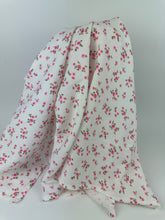 Load image into Gallery viewer, Baby Swaddle Blanket / Baby Girl Swaddle Blanket / Muslin Guaze Baby Blanket / Baby Shower Gift / Pink Floral Swaddle