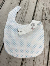 Load image into Gallery viewer, Baby Blanket Neutral Bib Burp Cloth / Elephant Baby Blanket / Neutral Baby Shower Gift