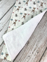 Load image into Gallery viewer, Baby Bib Burp Cloth Set Disney Bambi / Neutral Baby Bib Burp Cloth / Baby Shower Gift