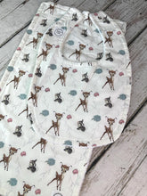 Load image into Gallery viewer, Baby Bib Burp Cloth Set Disney Bambi / Neutral Baby Bib Burp Cloth / Baby Shower Gift
