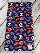 Load image into Gallery viewer, Auburn Tigers Baby Boy Bib Burp Cloth Gift Set / Auburn football baby / Auburn University Bib Burp cloth / Auburn clothing/ Baby Shower Gift
