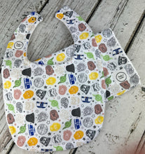 Load image into Gallery viewer, Baby Boy Bib Burp Cloth Set Star Wars / Star Wars Baby boy Bib Burp Cloth /  Disney Baby / Star Wars Baby Gift Set / Baby Shower Gift
