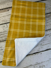 Load image into Gallery viewer, Baby Shower Gift Set / Baby Girl Burp Cloth Set / Sunflower Baby Burp Cloth
