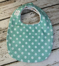 Load image into Gallery viewer, Baby Shower Gift Bib Set / Set of 2 Bibs / Baby Girl Bib Set / Pink Green Floral
