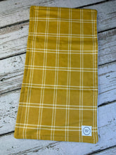 Load image into Gallery viewer, Baby Shower Gift Set / Baby Girl Burp Cloth Set / Sunflower Baby Burp Cloth
