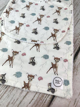 Load image into Gallery viewer, Baby Bib Burp Cloth Set Disney Bambi / Neutral Baby Bib Burp Cloth / Baby Shower Gift
