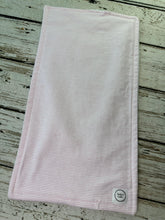 Load image into Gallery viewer, Baby Shower Gift Set / Baby Girl Burp Cloth Set / Pink Birds Burp Cloth / Pink Floral Baby Set / Blush Meadow Collection
