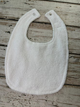 Load image into Gallery viewer, Baby Shower Gift Bib Set / Set of 2 Bibs / Neutral Bib Set / Mint Green Woodland Animals Plaid
